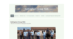 Desktop Screenshot of nottinghamrda.org.uk